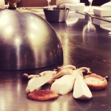 Mushrooms prep