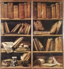 old-english-library-books